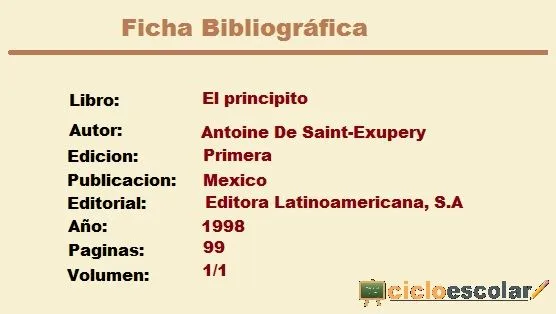 Ciclo Escolar: ¿Como hacer una Ficha Bibliográfica?