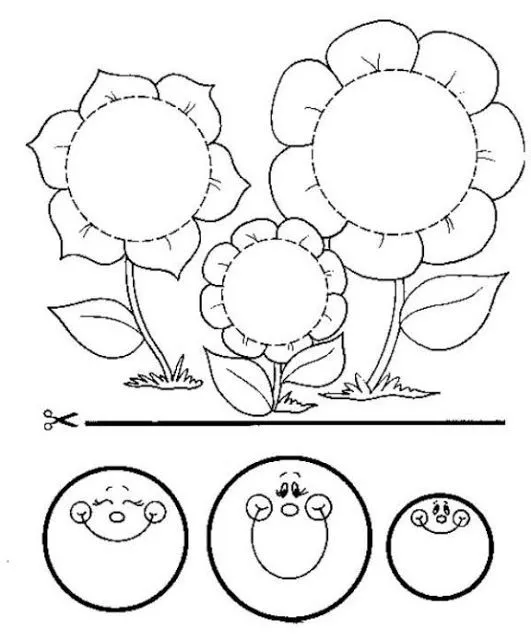 Ciclo Escolar: Figuras Geométricas -Dibujos para colorear