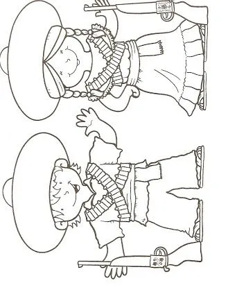 Ciclo Escolar: La Revolución Mexicana - Dibujos para Colorear Ciclo Escolar: La Revolución Mexicana - Dibujos para Colorear