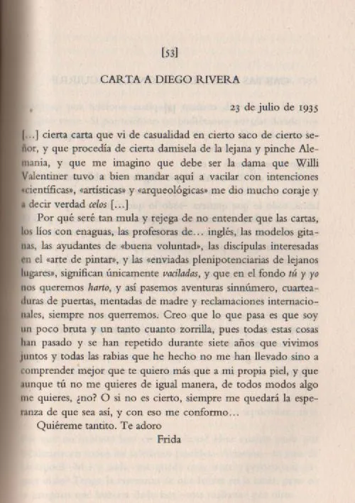 Un cielo solo | Carta de amor de Frida Kahlo a Diego Rivera. ... Un cielo solo | Carta de amor de Frida Kahlo a Diego Rivera. ...