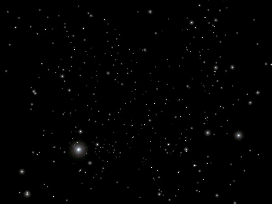 Nuestro cielo de estrellas y luna