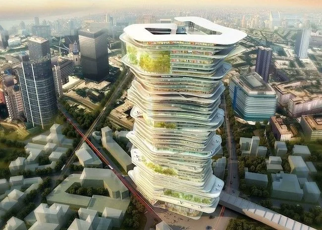 El cielo es el límite y esta ciudad futurista apunta a ello El cielo es el límite y esta ciudad futurista apunta a ello