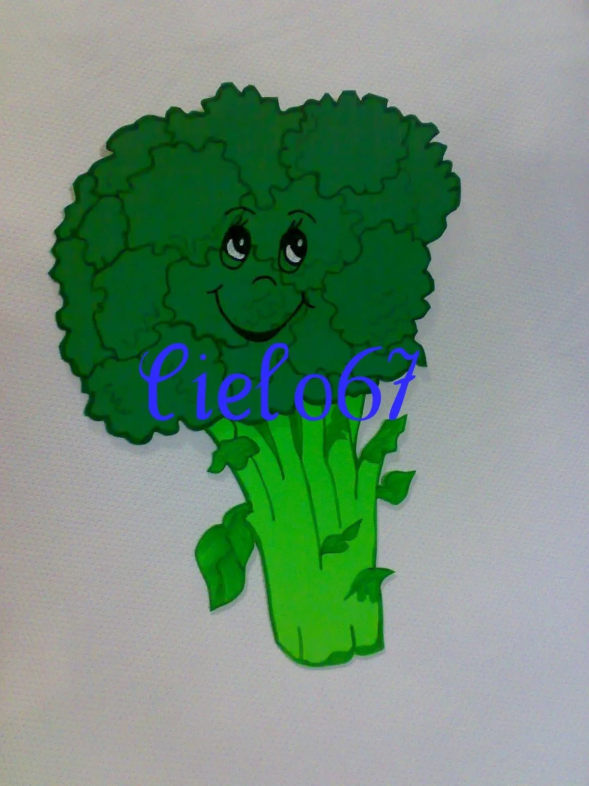 Cielo y las Manualidades: Frutas y Vegetales en fomi