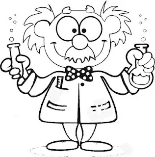 Dibujos de niños cientificos para colorear - Imagui