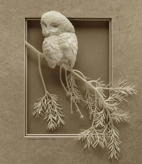 LA CIENCIA DE LA VIDA: Animales de papel de Calvin Nichols LA CIENCIA DE LA VIDA: Animales de papel de Calvin Nichols