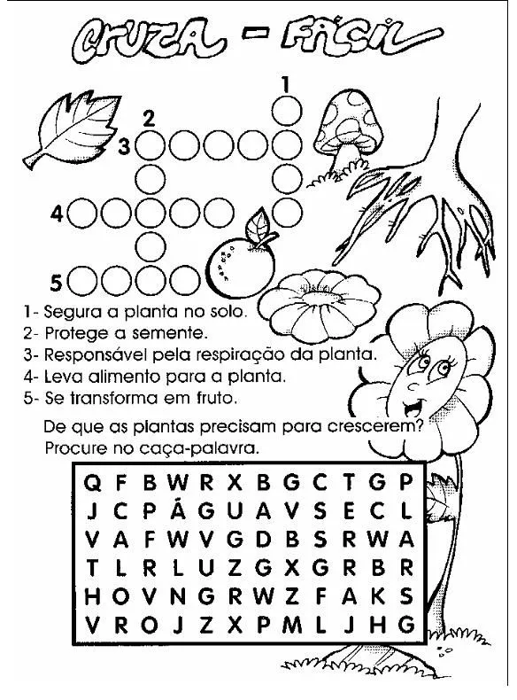 Ciências - Atividades sobre as plantas - Mundinho da Criança ... Ciências - Atividades sobre as plantas - Mundinho da Criança ...