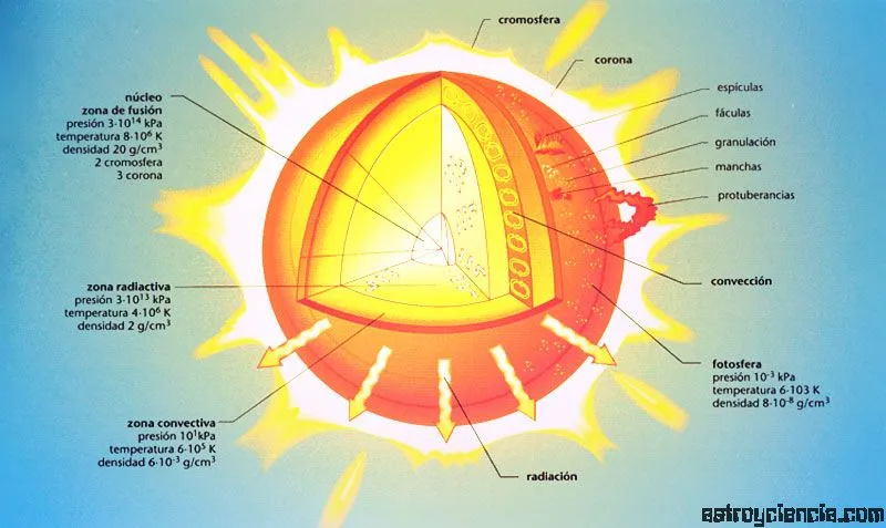 Capas internas y externas del Sol | astroyciencia: Blog de ... Capas internas y externas del Sol | astroyciencia: Blog de ...