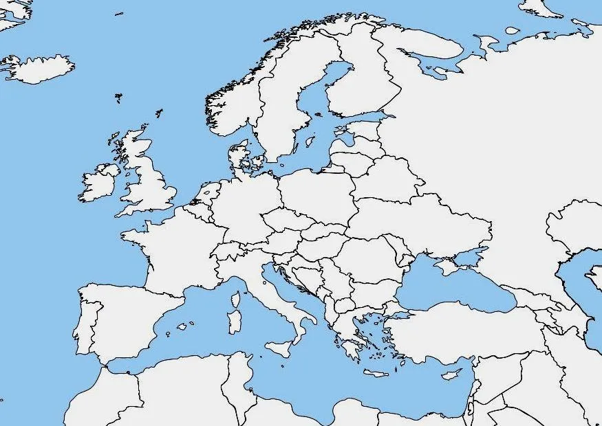 Ciencias Sociales Básica: TALLER GEOGRAFÍA DE EUROPA Ciencias Sociales Básica: TALLER GEOGRAFÍA DE EUROPA