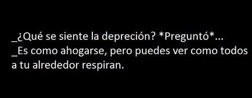Es cierto. • Depresiones Suicidas