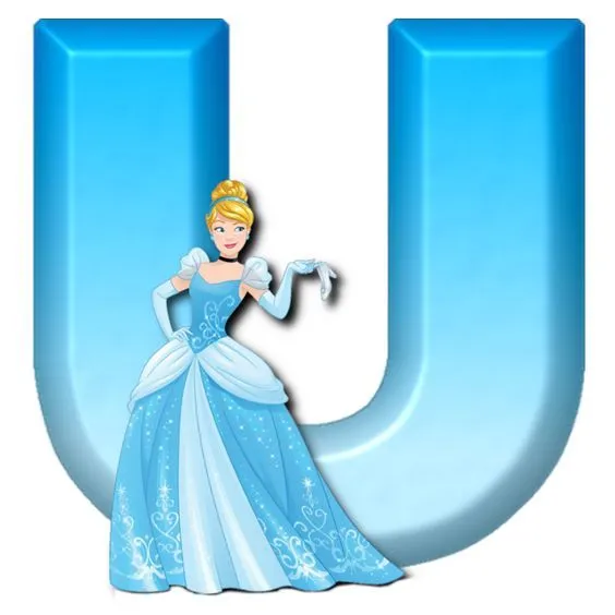 Cinderella Letters. Letras con Cenicienta. - Oh my Alfabetos!