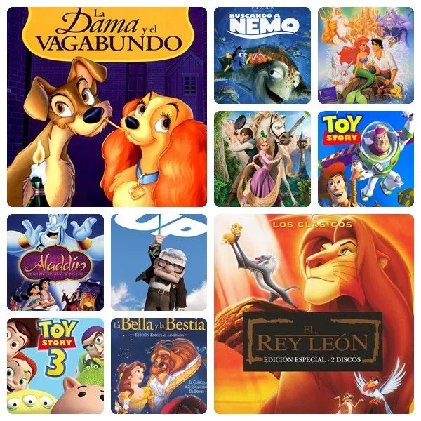 Las 10 películas Disney que han marcado el cine infantil