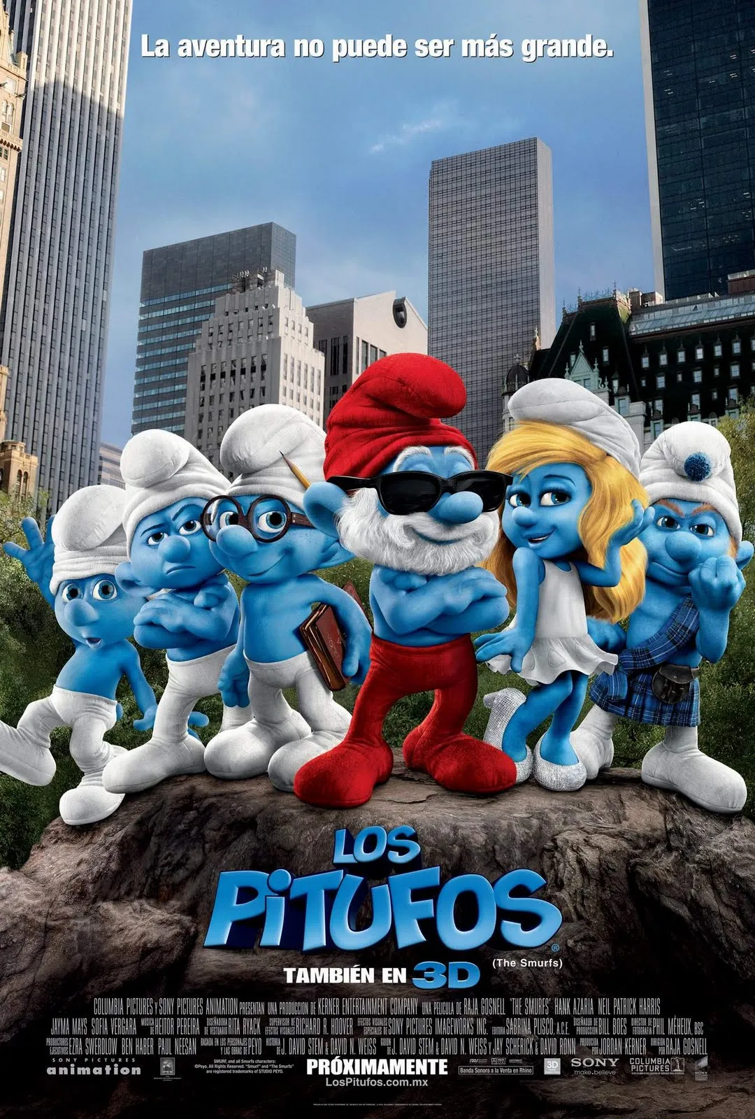 Cine Informacion y mas: Sony Pictures - Los Pitufos - Datos Curiosos Cine Informacion y mas: Sony Pictures - Los Pitufos - Datos Curiosos