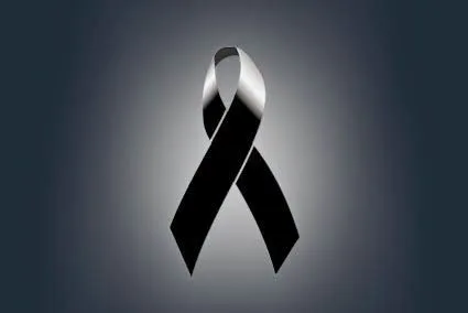 Cinta negra de luto con fondo - IMGTKS.com