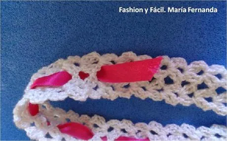 Cintillo, diadema o vincha para bebé fácil de tejer a ganchillo y ... Cintillo, diadema o vincha para bebé fácil de tejer a ganchillo y ...