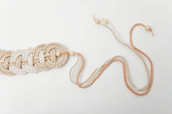Cinturón nude | 01_ I ♥ CROCHET | Pinterest Cinturón nude | 01_ I ♥ CROCHET | Pinterest