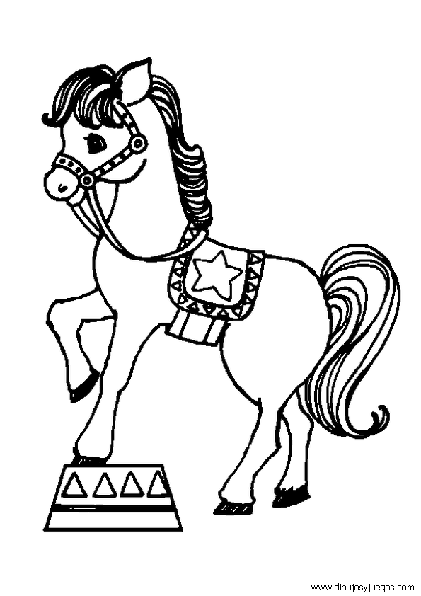 circo-animales-caballo-002 | Dibujos y juegos, para pintar y colorear circo-animales-caballo-002 | Dibujos y juegos, para pintar y colorear