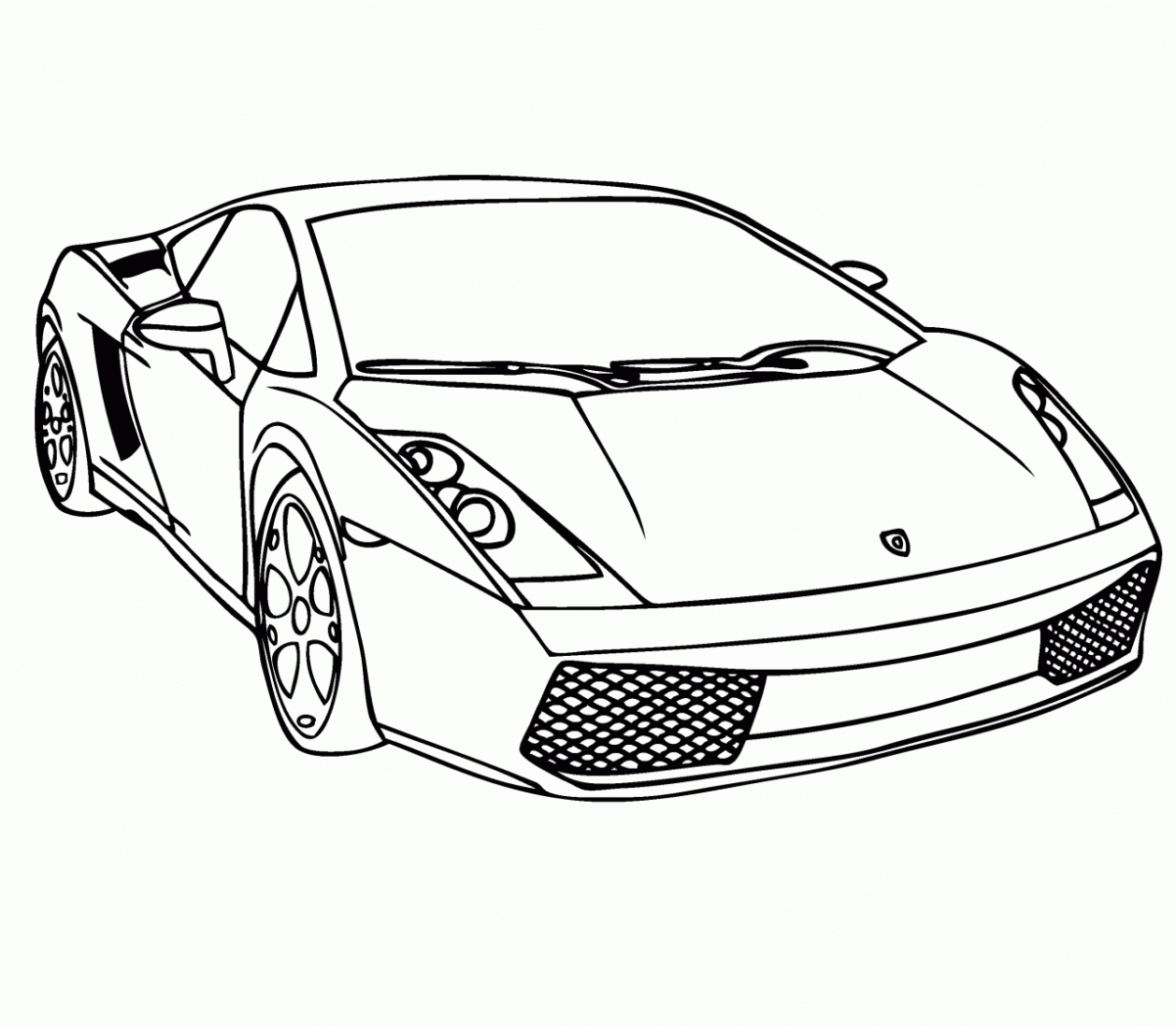 Dibujo de Coche deportivo para colorear. Dibujos infantiles de Coche ... Dibujo de Coche deportivo para colorear. Dibujos infantiles de Coche ...