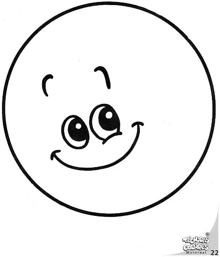 Circulo para colorear preescolar - Imagui