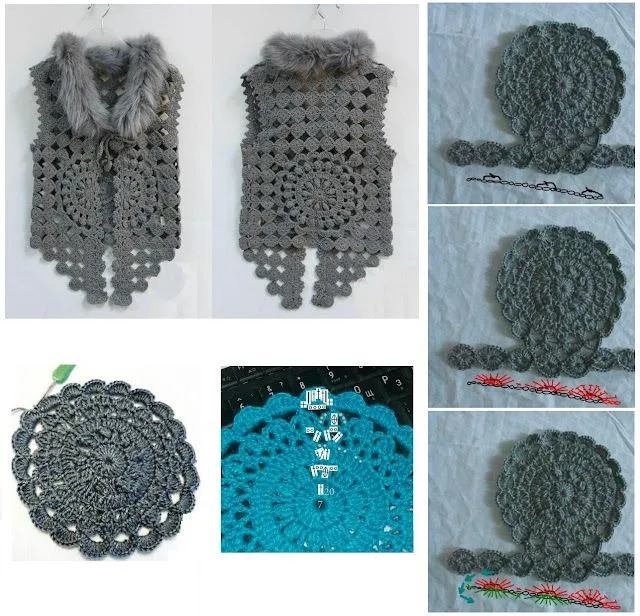 Como hacer Circulos en Crochet - Patrones Crochet Como hacer Circulos en Crochet - Patrones Crochet