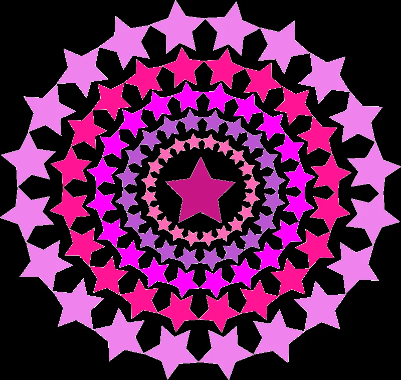 Círculos de estrellas rosas. | Imagenes Sin Copyright Círculos de estrellas rosas. | Imagenes Sin Copyright