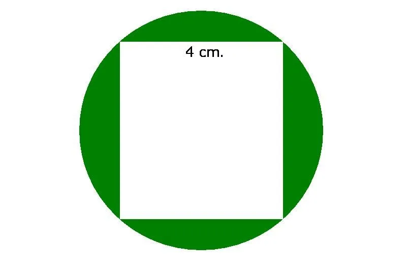 Círculos inscritos en cuadrados (Sencillo desafío geométrico ...