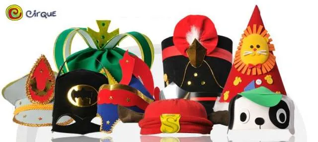 Cirque fiesta e imaginación gorros de cumpleaños, piñatas ... Cirque fiesta e imaginación gorros de cumpleaños, piñatas ...