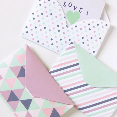 Una forma sencilla de hacer sobres para invitaciones. | Ciruela ... Una forma sencilla de hacer sobres para invitaciones. | Ciruela ...