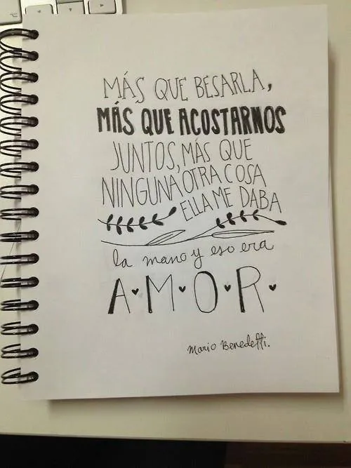 cita mario benedetti | Tumblr