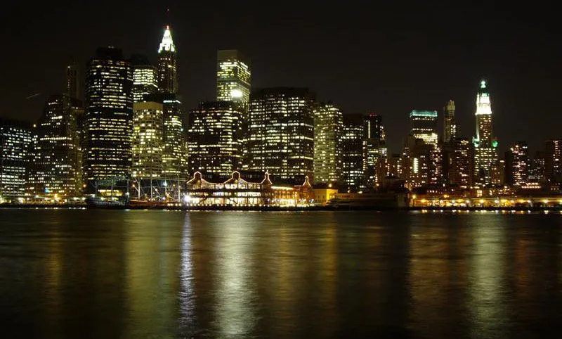 Distrito financiero desde Brooklyn - New York City (30/10/07) (pincha ...