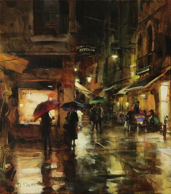 Ciudades - Pinturas de Dmitri Danish - Arte Feed Ciudades - Pinturas de Dmitri Danish - Arte Feed