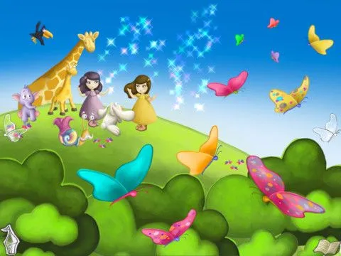 Clara y Luna, cuento interactivo con orientación educativa en iPaderos