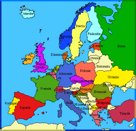 Las cosas de mi clase. Colegio Sta. Mª Micaela: Repasa el mapa de ...