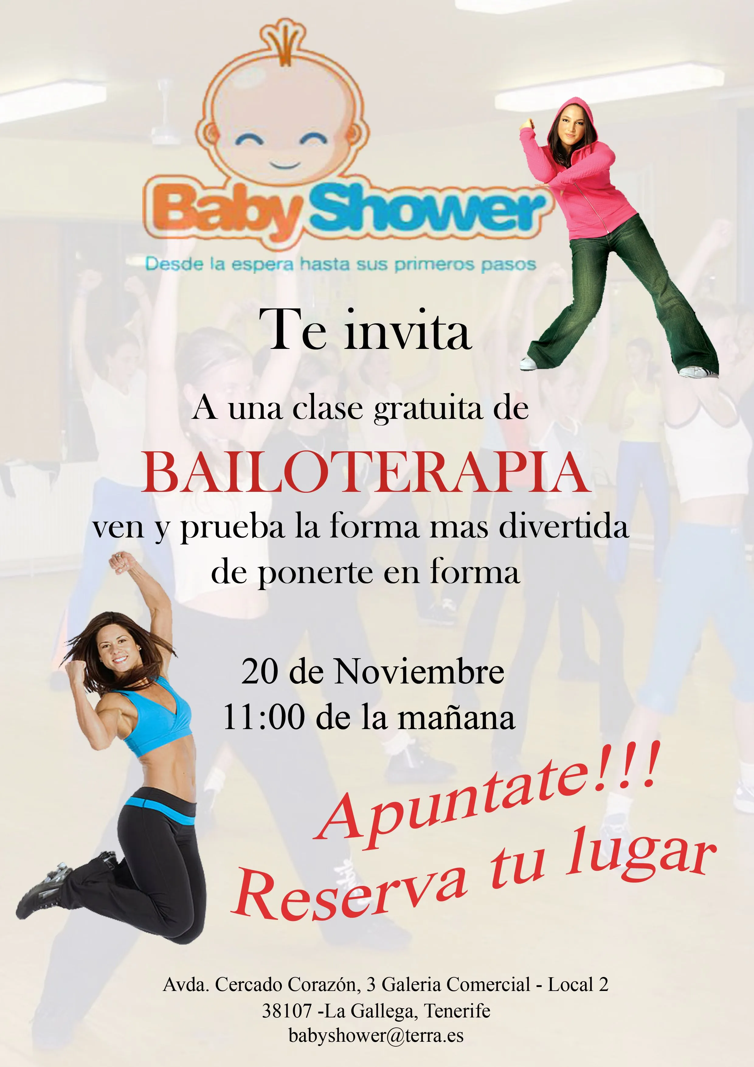 Clase demostración de Bailoterapia en Tenerife | Paternidad y ... Clase demostración de Bailoterapia en Tenerife | Paternidad y ...