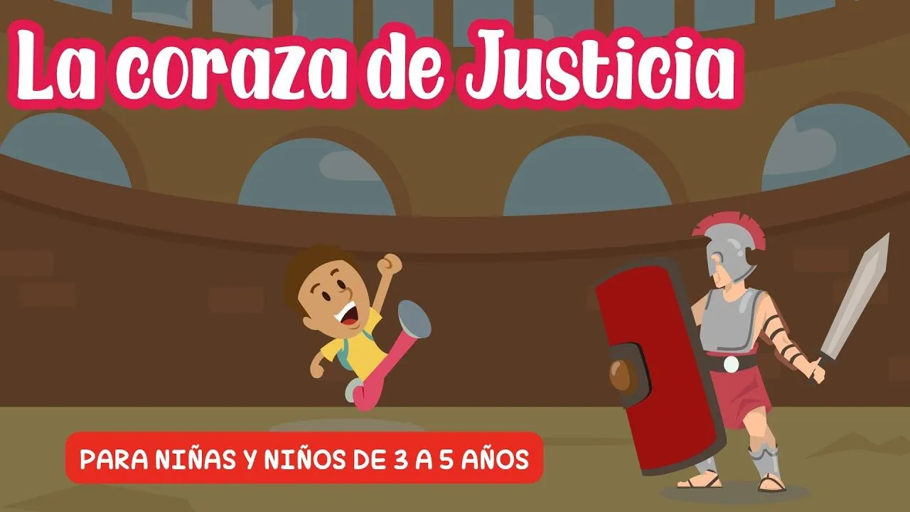 Clase dominical | 3 - 5 años | La Coraza de Justicia - YouTube Clase dominical | 3 - 5 años | La Coraza de Justicia - YouTube