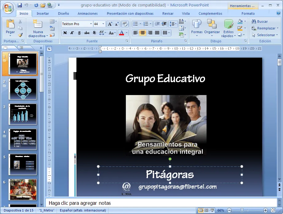 Clase Martes 20 de Marzo Repasamos PowerPoint Versión 2007 ... Clase Martes 20 de Marzo Repasamos PowerPoint Versión 2007 ...