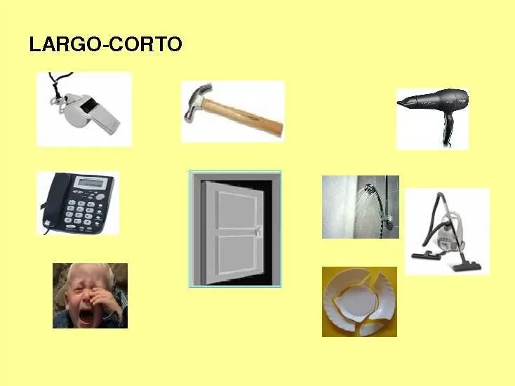 A clase con música.: Largo- corto 1