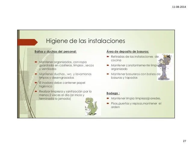 Clase 2 y 3 buenas practicas de manufactura