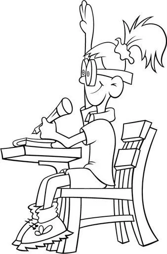 Pinto Dibujos: Participación en clase para colorear