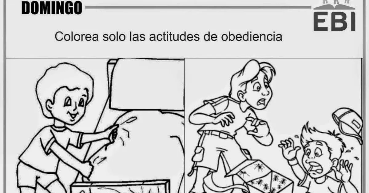 Para trabajar en clases... Hoy dejamos algunas opciones de actividades para colorear, son dibujos… | Actividades, Actividades de la escuela dominical, Obediencia Para trabajar en clases... Hoy dejamos algunas opciones de actividades para colorear, son dibujos… | Actividades, Actividades de la escuela dominical, Obediencia