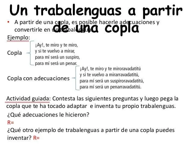 Clases de español semana 4 a la 6