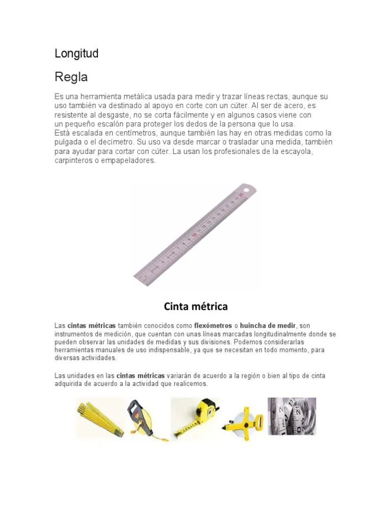 Clases de Medidas | PDF | Balanza | Espectrómetro Clases de Medidas | PDF | Balanza | Espectrómetro