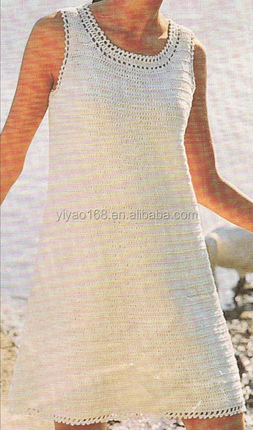 Clásico simple vestido de crochet patrón para dama de moda 2015 ... Clásico simple vestido de crochet patrón para dama de moda 2015 ...