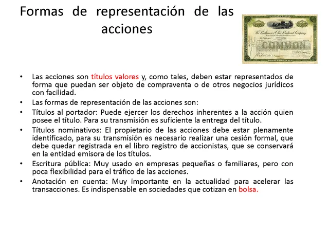 Clasificación de las acciones (Presentación PowerPoint ... Clasificación de las acciones (Presentación PowerPoint ...