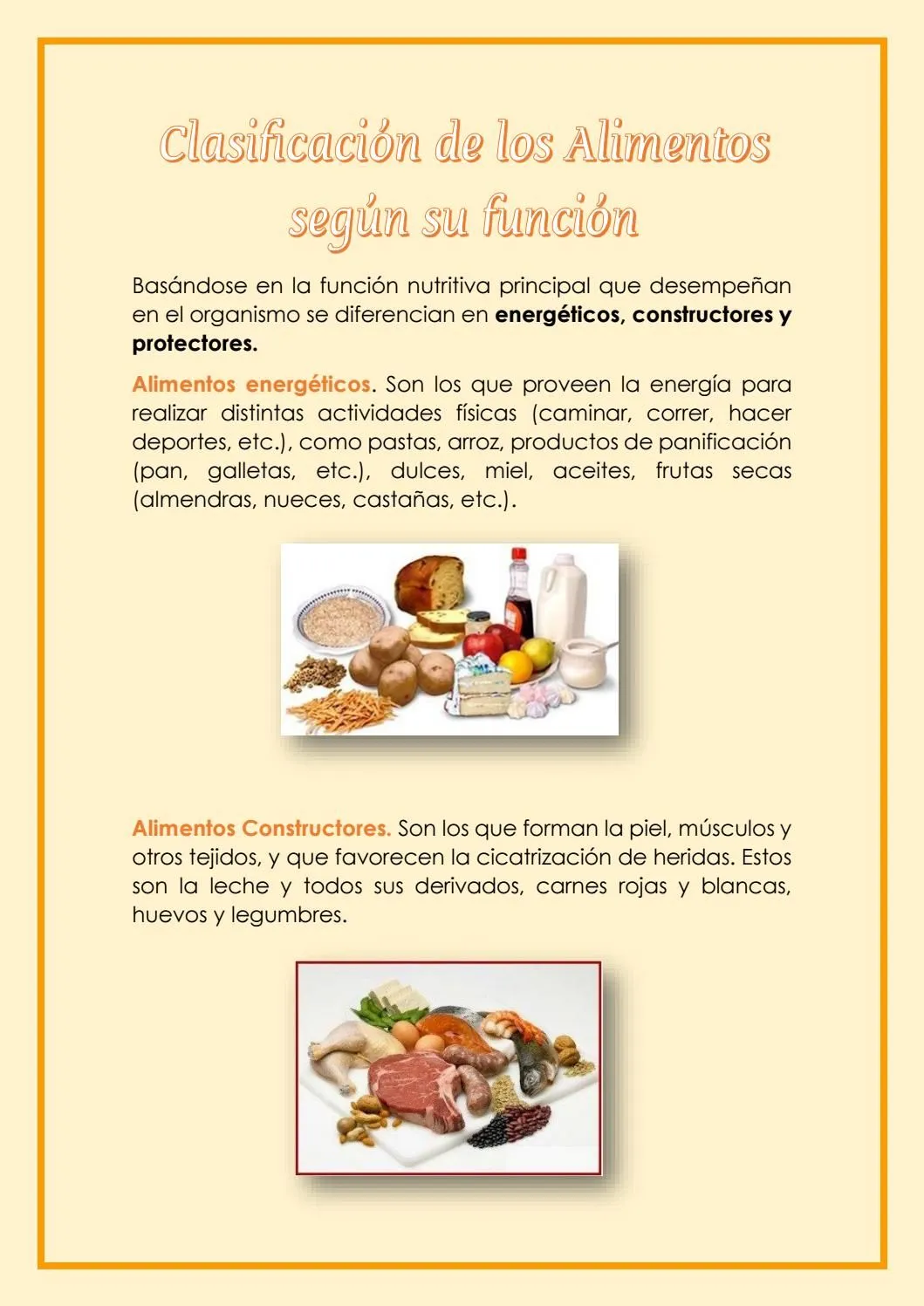 Clasificación de los alimentos según su función by Claudia - Issuu Clasificación de los alimentos según su función by Claudia - Issuu