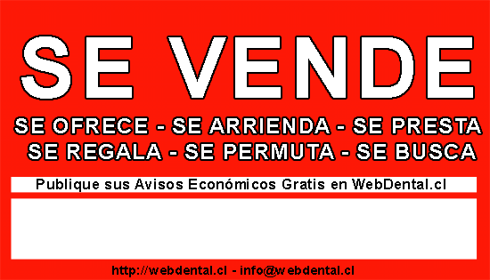 Clasificados | webdental.cl | Portal Odontologico | Comunidad de ...