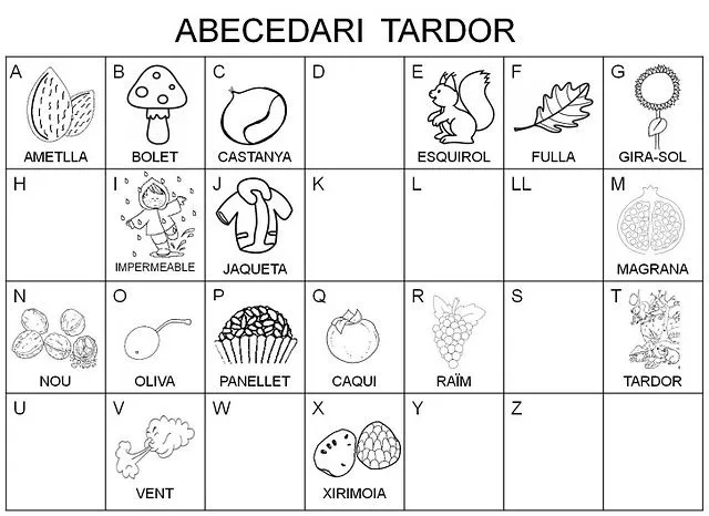 CLASSE DE LES FADES I ELS MAGS: LA TARDOR JA HA ARRIBAT A LA CLASSE DE