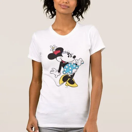 Classic Minnie Mouse 3 T-shirt from Zazzle.