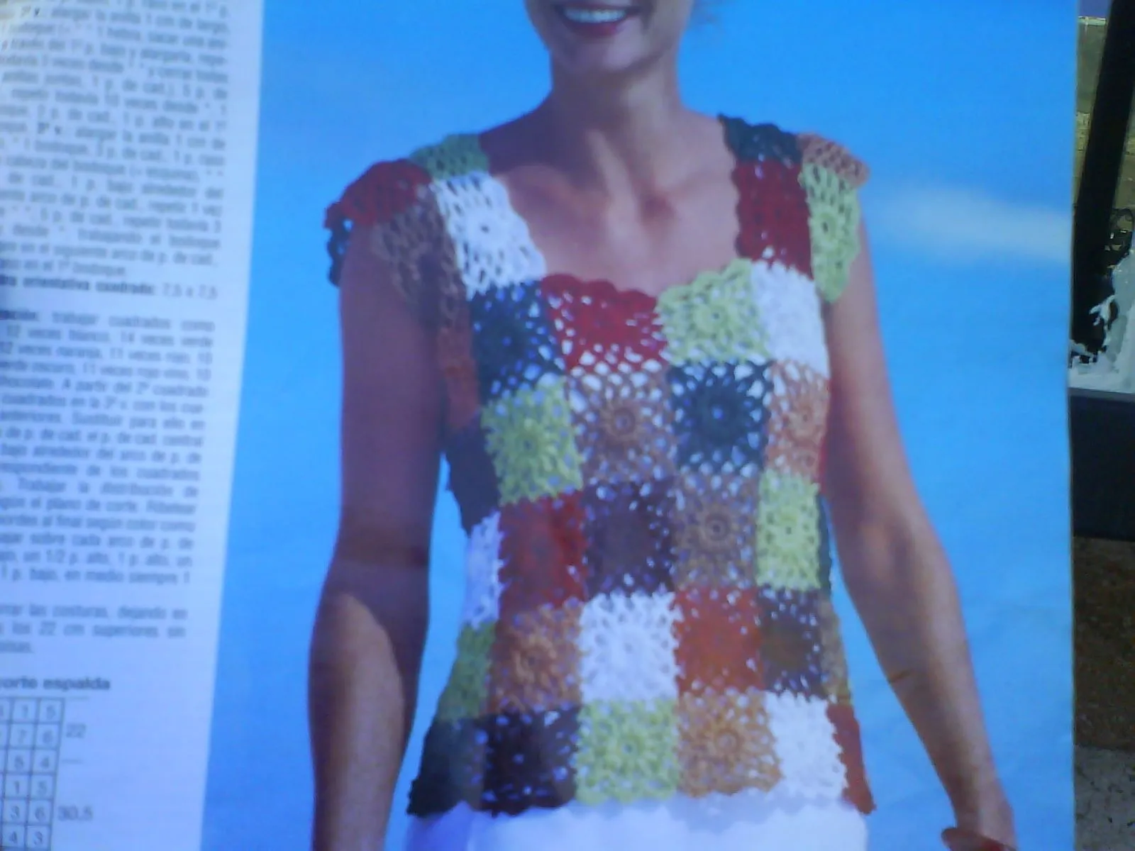 CLAUDIA ' S * CROCHET *: CUADROS Y MAS CUADROS