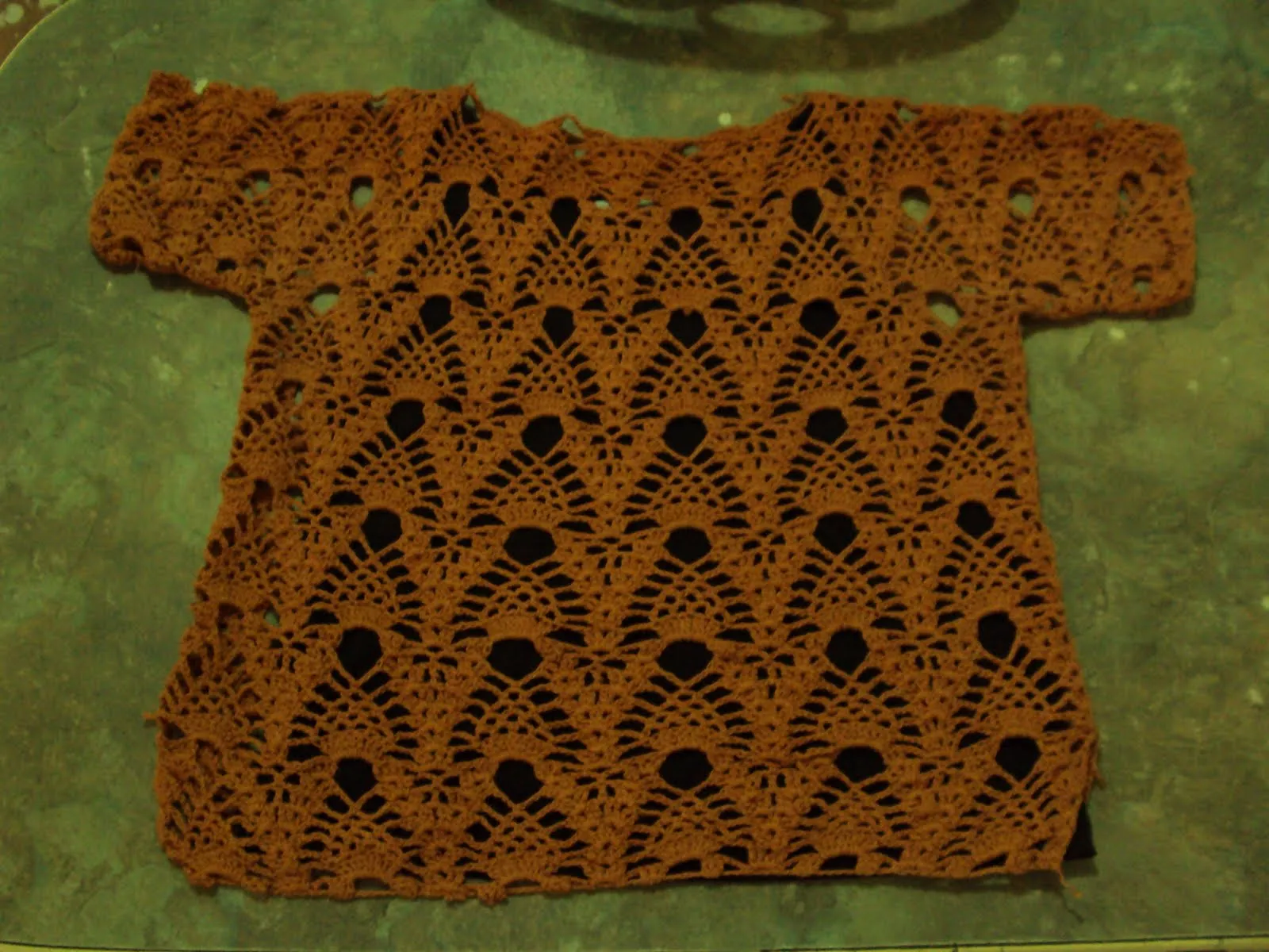 CLAUDIA ' S * CROCHET *: PIÑAS CONTINUAS EN TODO SU EXPLENDOR !!