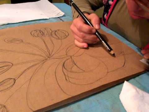 CLAUDIA ARIANA - Boceto de tulipanes - YouTube